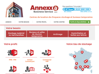 Détails : Annexx Business Service : votre location d'entrepôt de stockage