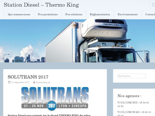 Détails : Thermo king - Station Diesel implantÃ© dans le Sud-Ouest de la France