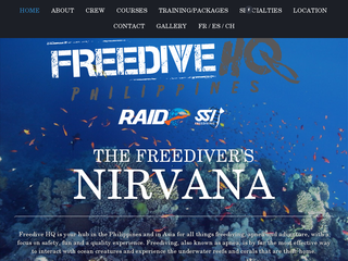 Freedive HQ cours d'apnée aux Philippines