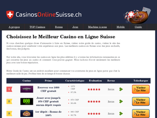 Détails : www.casinoenlignesuisse.info