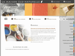 Détails : La Maison Eco-Naturelle