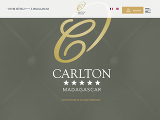 Hotel de luxe Carlton Madagascar
