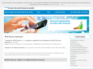 Détails : Web France : Annuaire SEO de qualité 