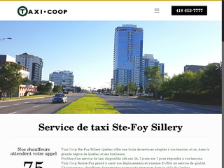 TAXI STE-FOY - Taxi Cap Rouge, Service de taxi, taxi Sillery