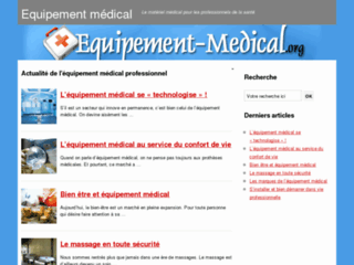Détails : Equipement médical