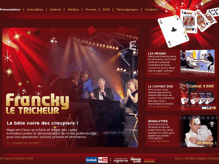 Détails : Francky magicien close up expert tricheur