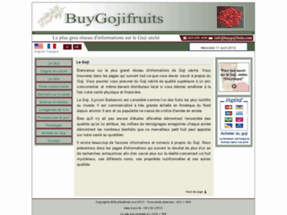 Détails : Buygojifruits.com, présentation du Goji tibétain