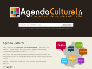 Détails : agenda culturel