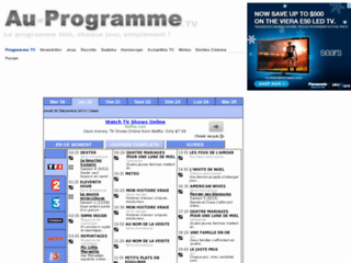 Détails : Programme TV