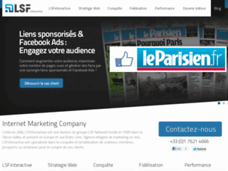 Détails : LSF Interactive - Agence marketing globale (référencement, SEM, affiliation...)