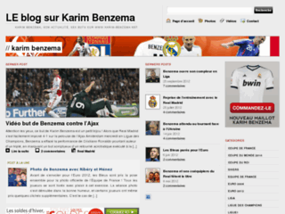 Détails : LE blog sur Karim Benzema