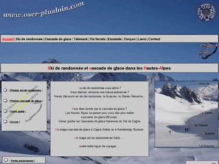 Détails : Ski de randonnée et cascade de glace dans les hautes alpes (05).