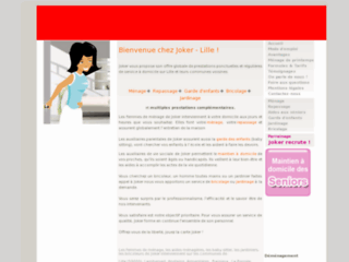 JOKER - Service à la personne - Femmes de ménage à Lille.