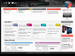 Détails : VDOM BOX International - technologie de publication de contenu simplifié et Serveur tout en un