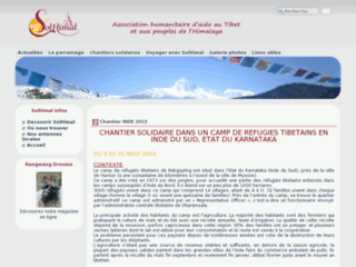 Détails :  SolHimal - Aide au Tibet et Peuples himalayens