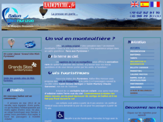 Détails : Ballon Bleu Horizon - Vols et Baptêmes en Montgolfière