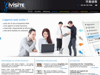 Agence de communication et Web Nantes - ivisite