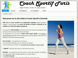 Détails : Coach sportif