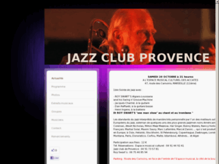 Détails : jazz club de provence
