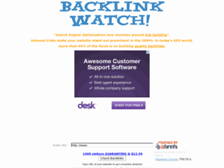 Détails : backlink watch