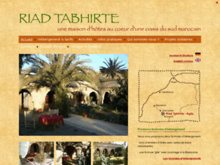 Détails : 3 chambres d'hôtes à agdz au Maroc