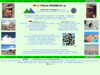 Détails : Pierre PISANO guide de montagne