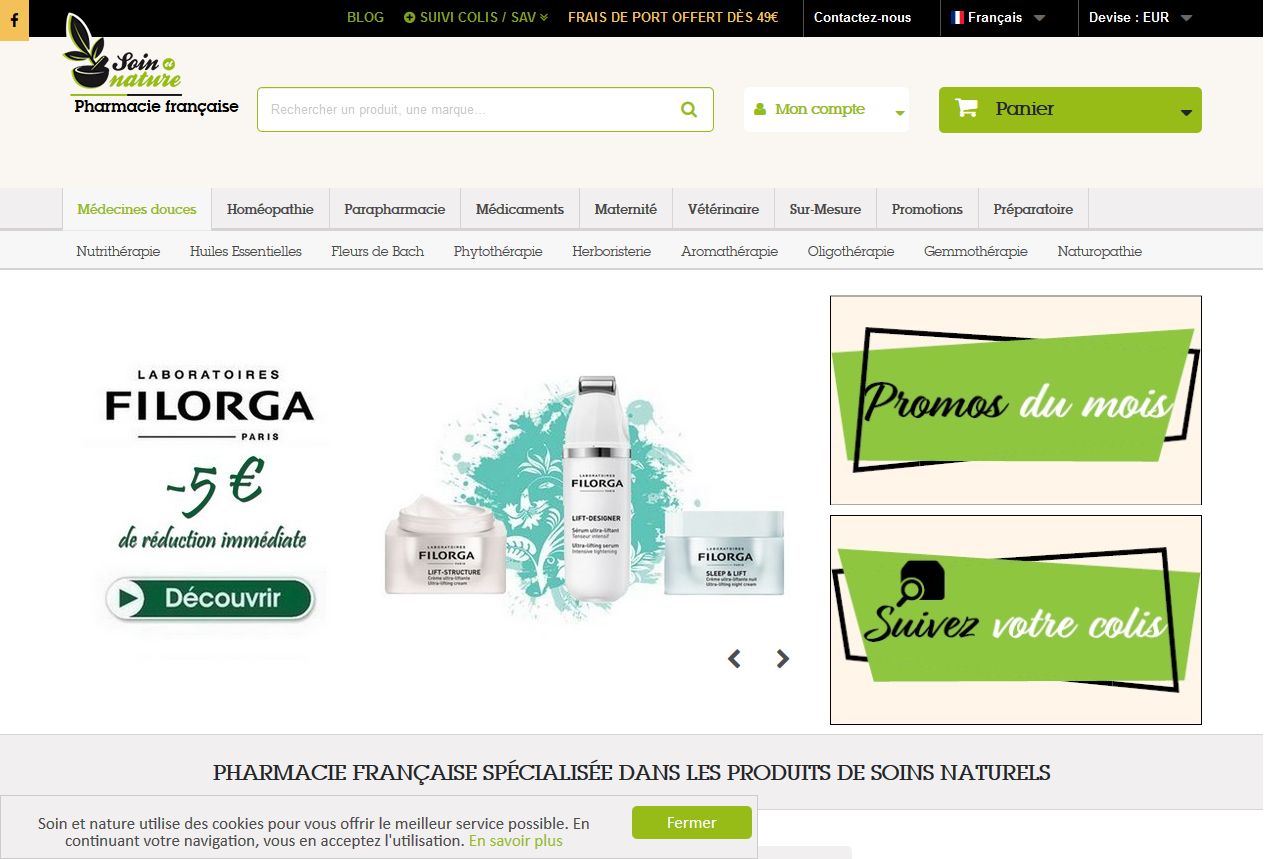 Pharmacie Bio en ligne et l’herboristerie 