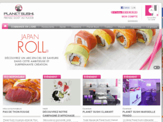 planetsushi.fr, traiteur japonais : sushi et maki à domicile à Paris