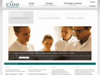 ecole osteopathie - clinique osteopathique