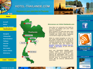 Détails : Economisez sur votre reservation d'hotels en Thailande