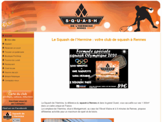 Détails : Squash de l'Hermine Rennes