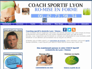 Détails : coach sportif à domicile, entraineur personnel