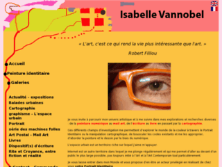 Isabelle Vannobel, plasticienne, infographiste