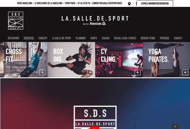 Détails : Salle De Sport haut de gamme à Paris 8