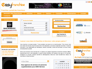 Création d'entreprise en Franchise, EasyFranchise 