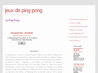 Détails : Le Ping-pong