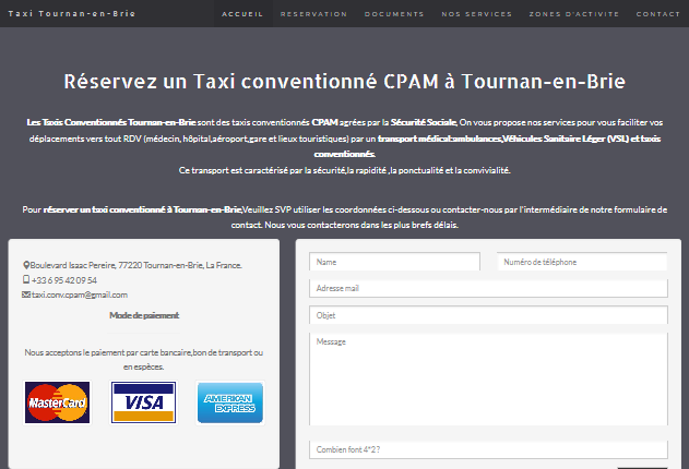 Détails : Taxi Conventionné CPAM Tournan-en-Brie