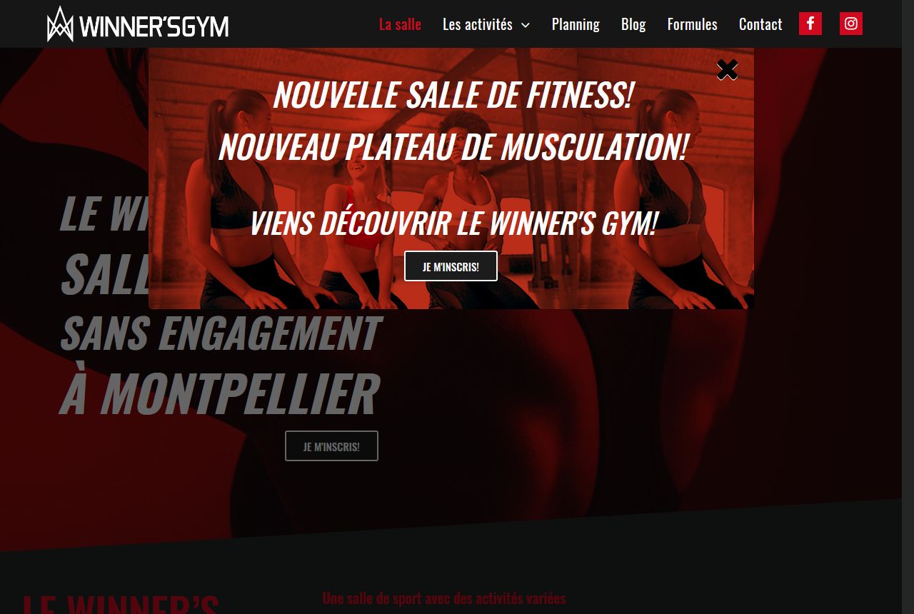 Détails : Winner's Gym, salle de sport à Montpellier