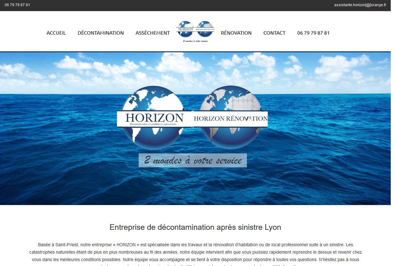 Horizon : votre entreprise experte en nettoyage après sinistre